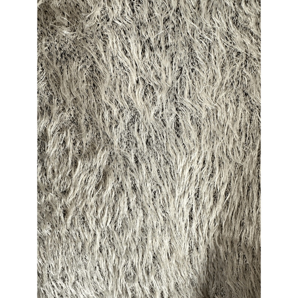 Vintage‎ Concept Cardigan Open Front Neutral Minimalist Faux Fur Woman’s XL NWT - Picture 15 of 16